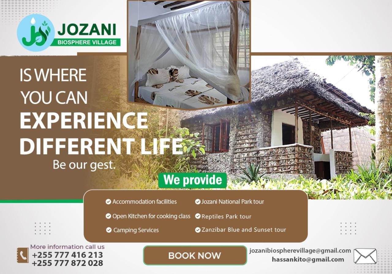 Jozani Biosphere Village Exterior foto